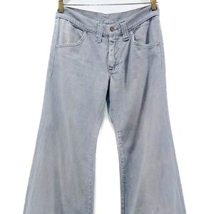 Vintage Gray Lee Jeans - Low-Rise Ultra Wide